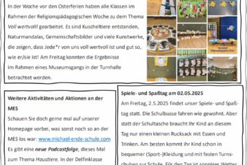 Newsletter April 2025